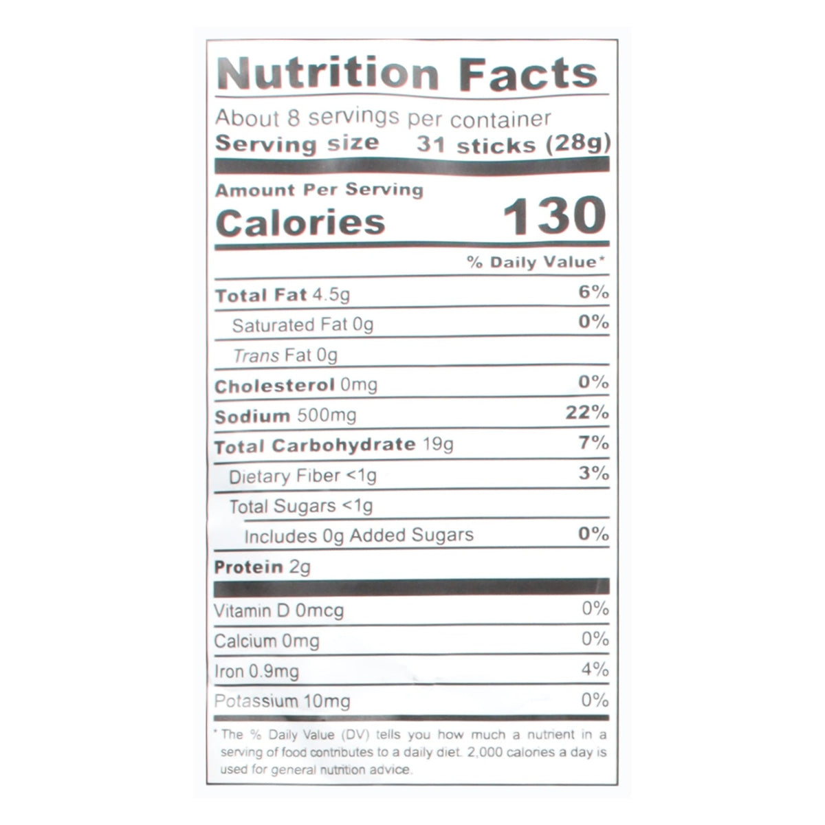 Pop Daddy Yellow Mustard Pretzel Sticks, 7.5 oz (Case of 12)