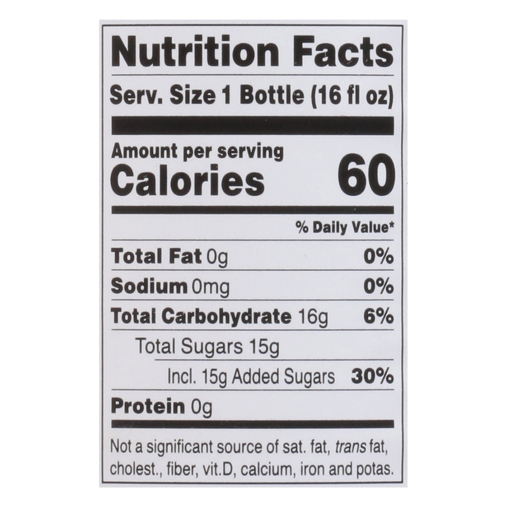 Just Ice Tea Organic Berry Hibiscus Tea, 16 fl oz (Case of 12)