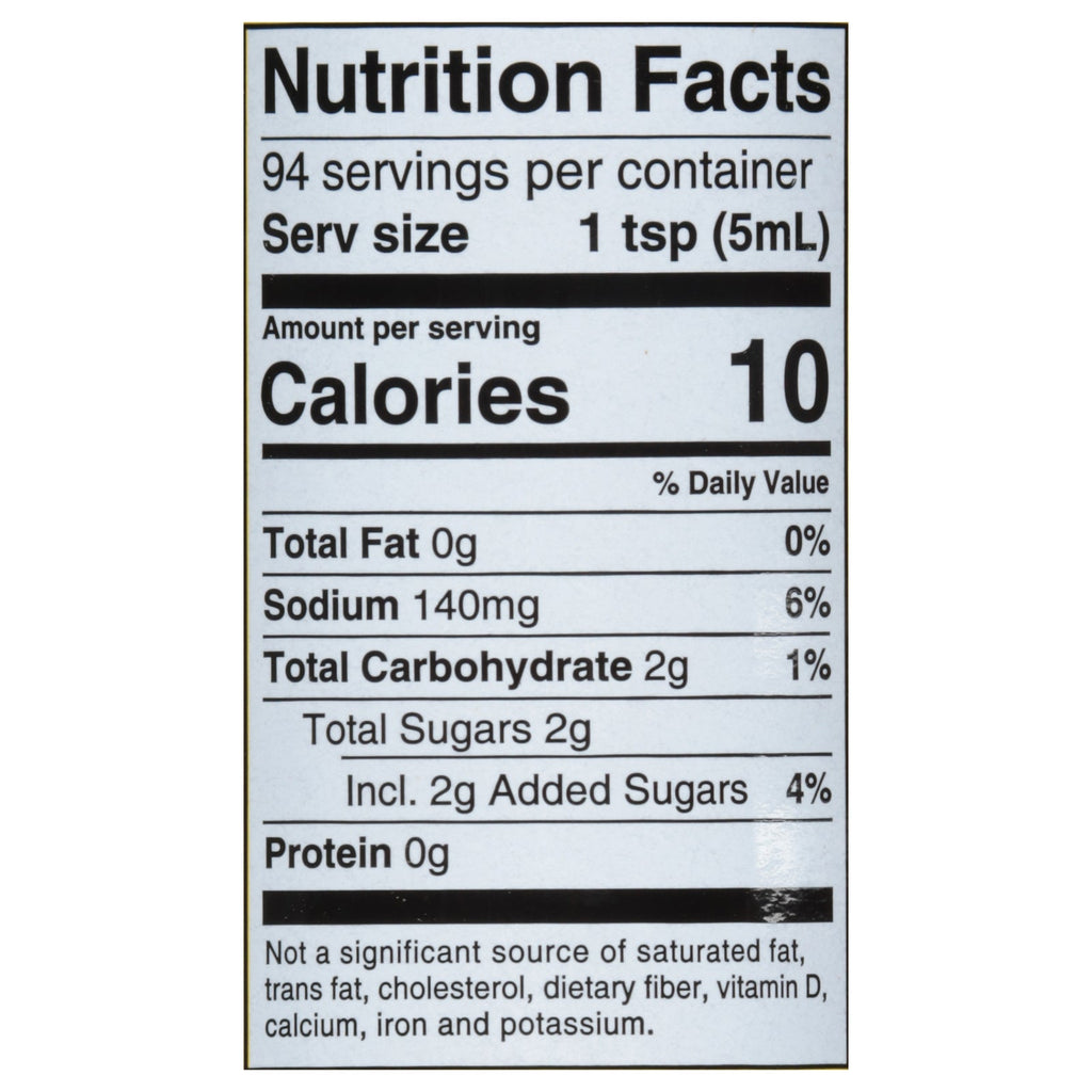 Bragg Organic Coconut Liquid Aminos, 16 oz (Case of 12)