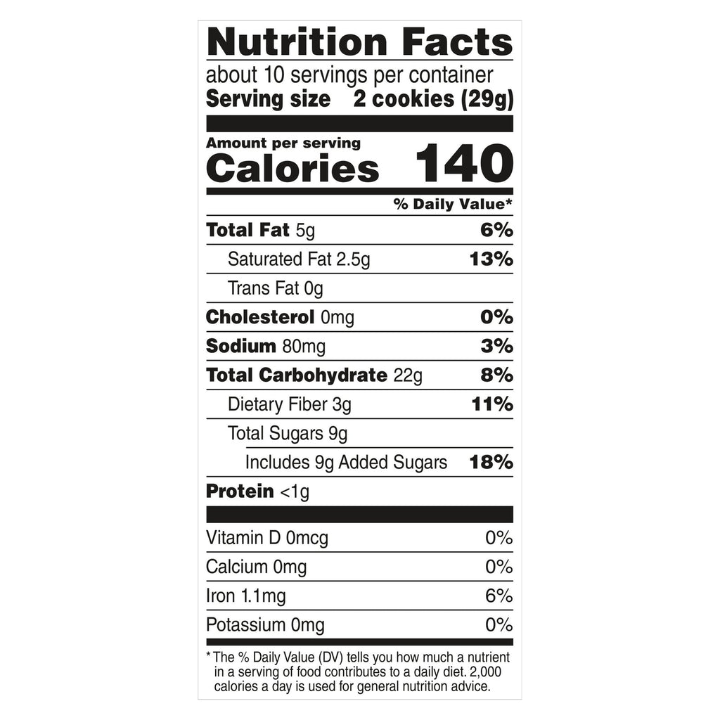 Glutino Mint Cookies, 10.5 oz (Case of 8)