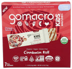 GoMacro Kids Cinnamon Roll Bars, 6.3 oz (Case of 7)