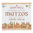 Yehuda Matzo Thins Daily Whole Wheat Crackers (Case of 12) 10.5 Oz - Kosher, GMO-Free from Israel