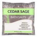 Soothing Touch Cedar Sage Bath Salts | Epsom Salt Soak | Gluten-Free | Case of 6 (8 Oz) | Bulk Pack
