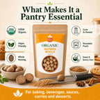Organic Whole Nutmeg – Grate Fresh for Baking & Chai