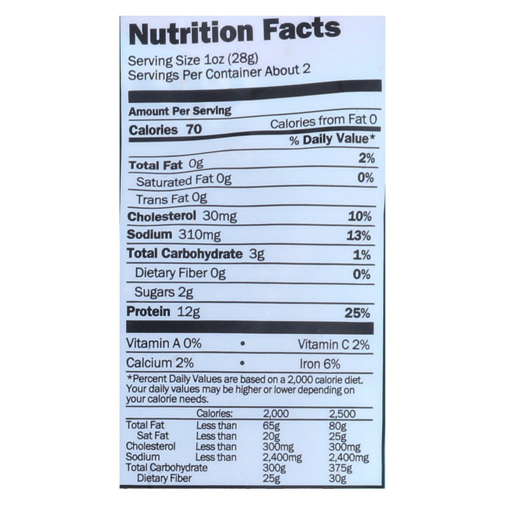 Field Trip Cracked Pepper Turkey Jerky - Gluten Free, Low Fat, 12g Protein Snack (Case of 9 x 2.2 Oz)