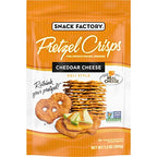 Pretzel Crisps Cheddar Cheese, 7.2 oz (Case of 12)