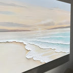 Serene Ocean Wave Coastal Wall Art IV