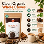 Organic Whole Cloves – For Mulled Wine, Biryani & Spiced Tea
