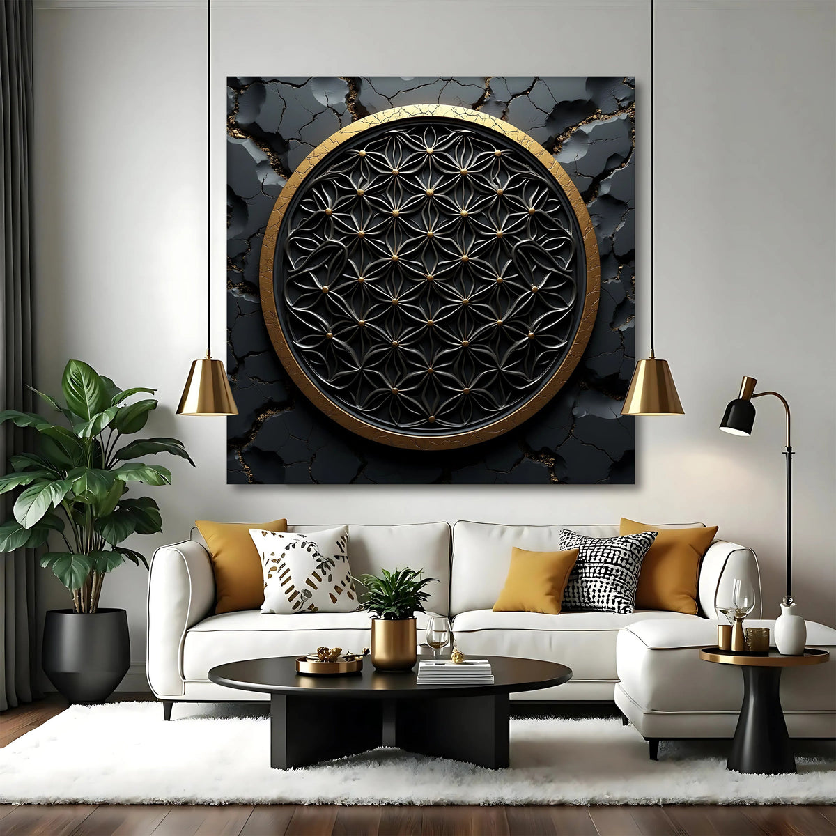 Flower Of Life Wall Art III