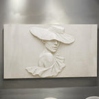 Minimalist Female Portrait Wall Art