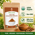 Organic Ceylon Cinnamon Powder – True Cinnamon, Sri Lanka