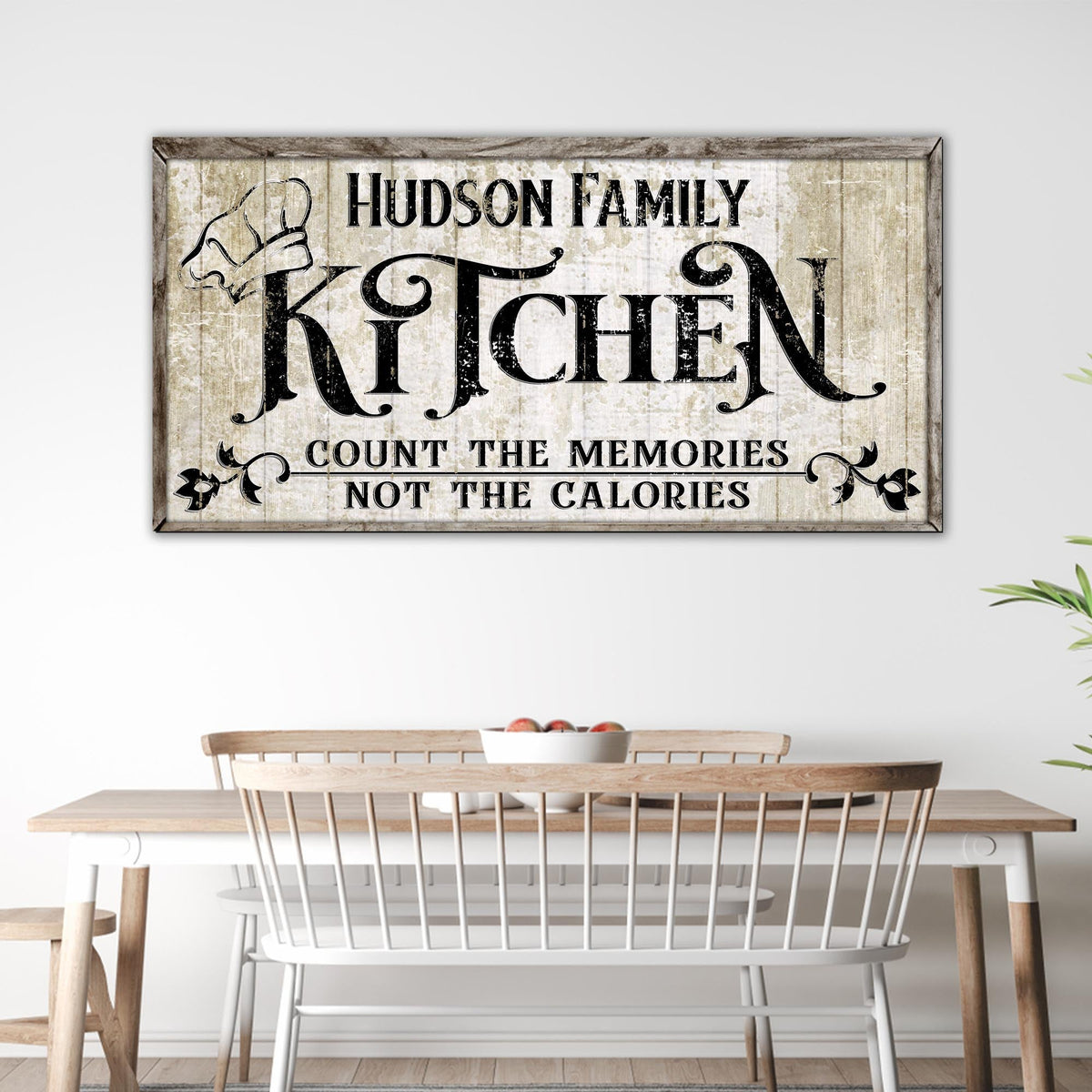 Kitchen Sign X