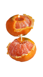Mandarin Set of 2 Candle