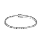 3.00 ctw diamond 14k white gold 4 prong tennis bracelet 7 inch bijoux-nyc direct