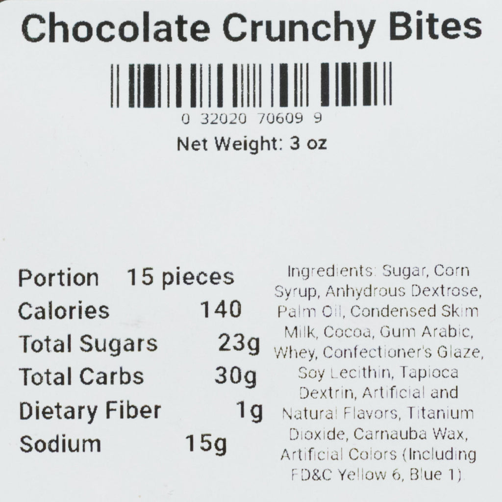 SALE | Freeze Dried Chocolate Crunchy Bites | 3 oz | Wicked Good Foods