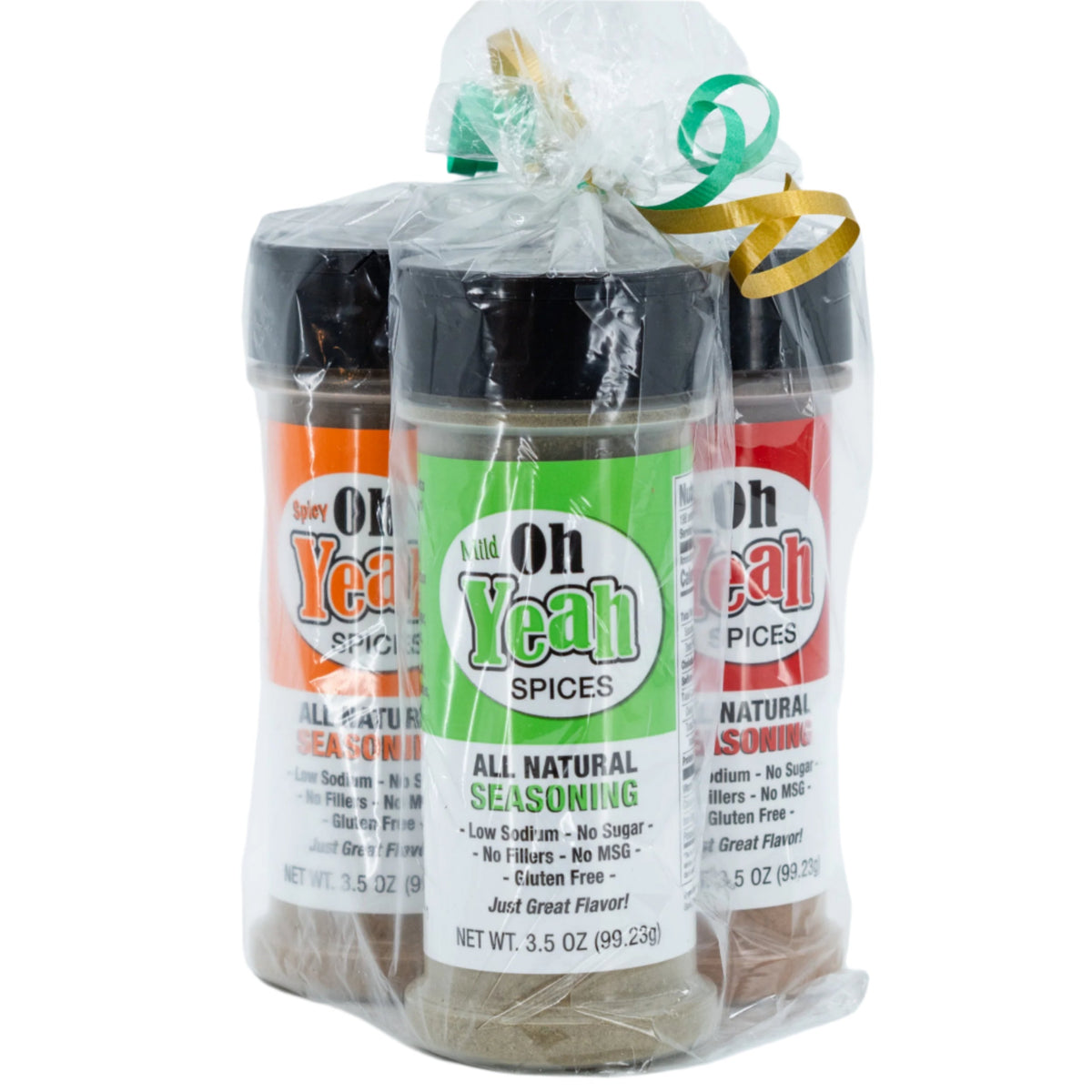 Oh Yeah Trio | Includes Mild, Spicy, and Hot Spices | Oh Yeah Spices