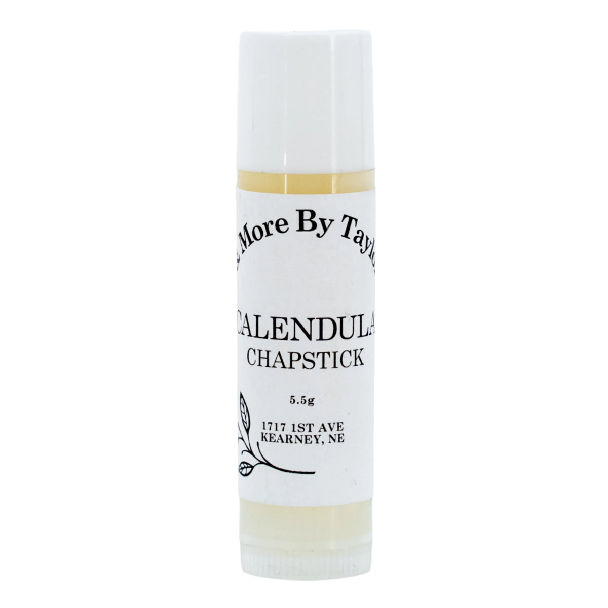 Natural Unscented Calendula Chapstick Lip Balm | 5.5 grams | Oils & More by Taylor LLC