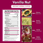 Instant Vanilla Nut Herbal Coffee