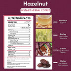 Instant Hazelnut Herbal Coffee