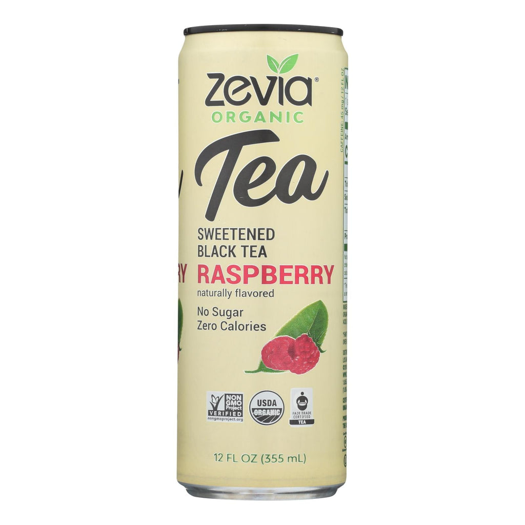 Zevia Black Raspberry Tea, 12 fl oz (Case of 12)