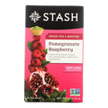 Stash Pomegranate Raspberry Green Tea with Matcha (Pack of 6 - 18 Tea Bags Each)