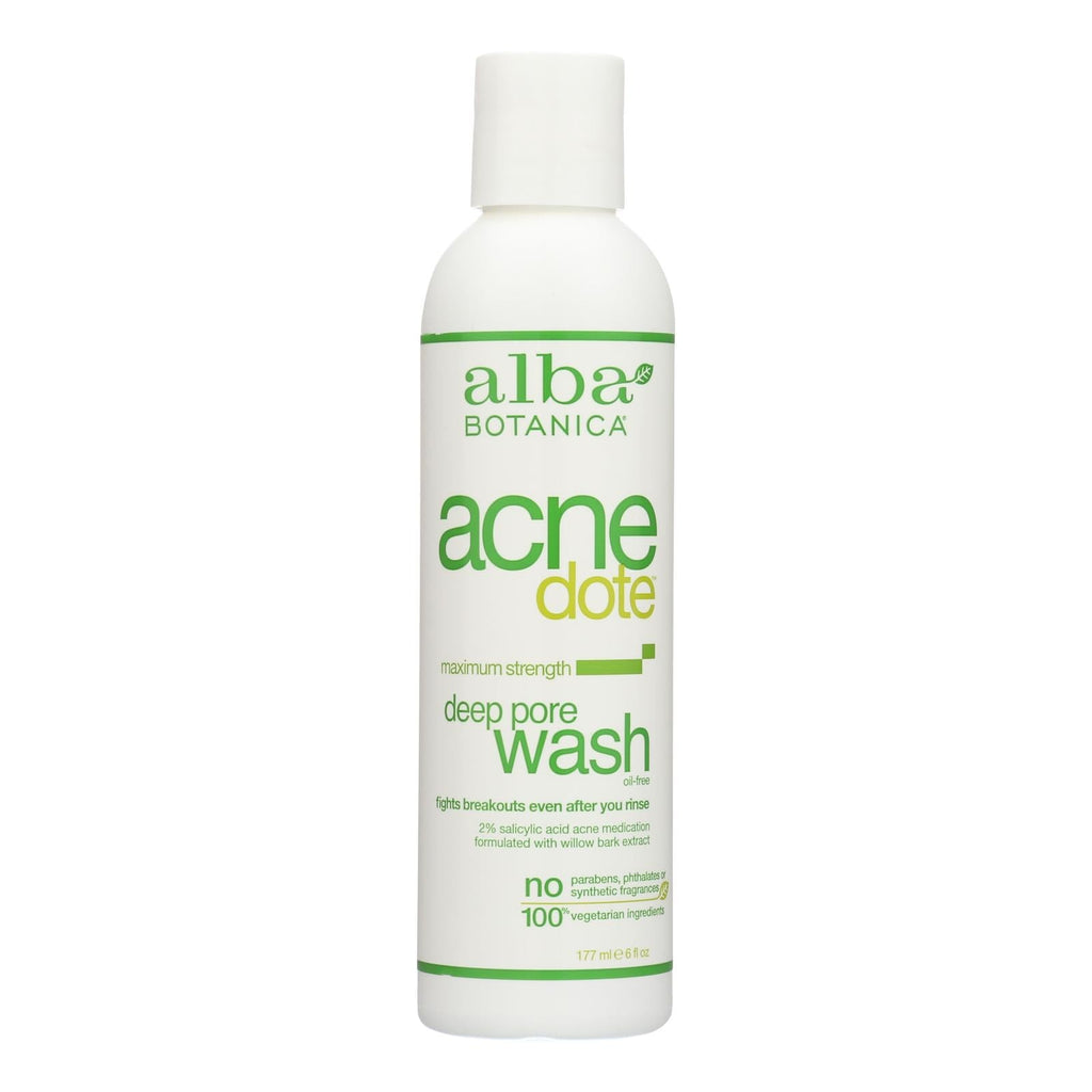 Alba Botanica Natural Acnedote Deep Pore Wash (6 Fl Oz)