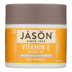 Jason Age Renewal Vitamin E 25,000 IU Moisturizing Creme, Fragrance Free, 4 oz