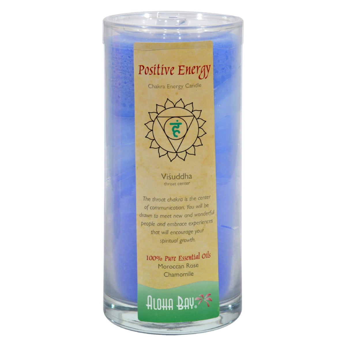 Aloha Bay Positive Energy Chakra Jar Candle, 11 oz