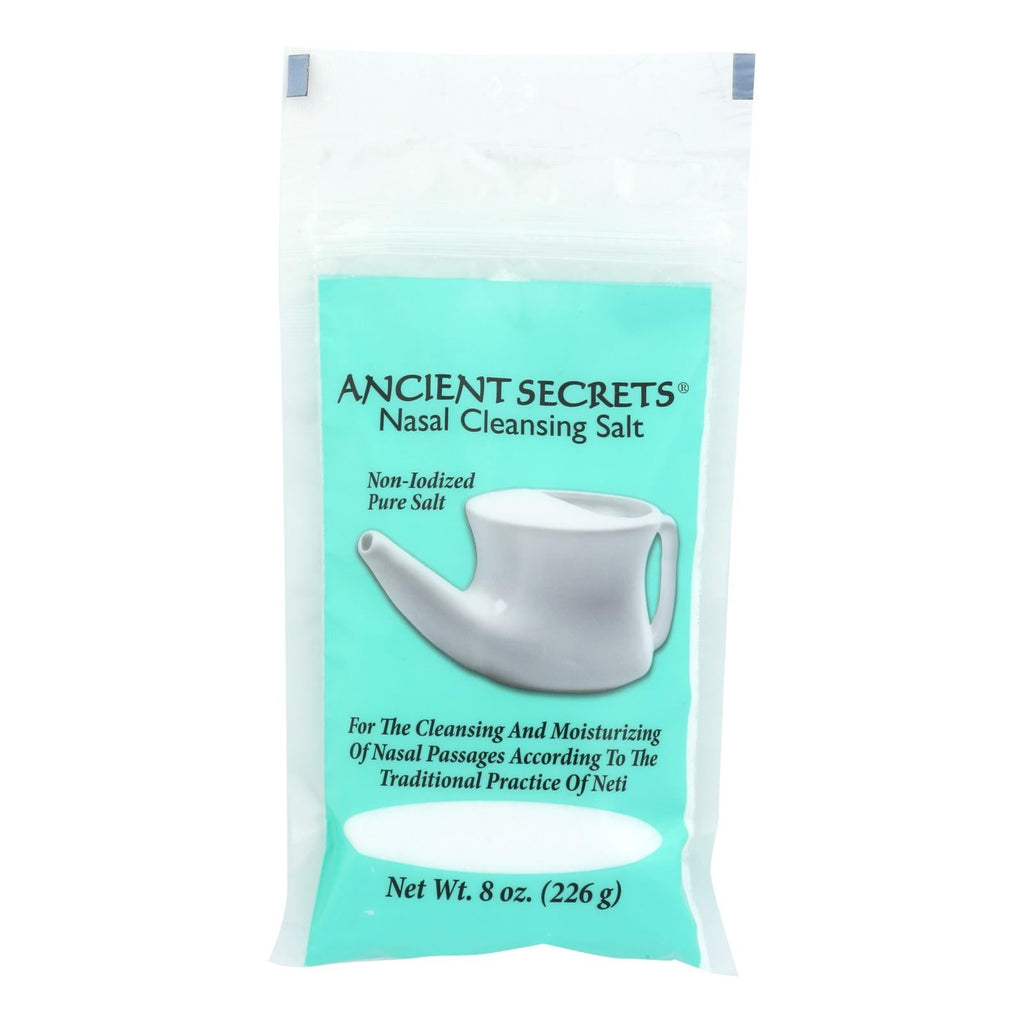 Ancient Secrets Nasal Cleansing Pot Salt, 8 oz