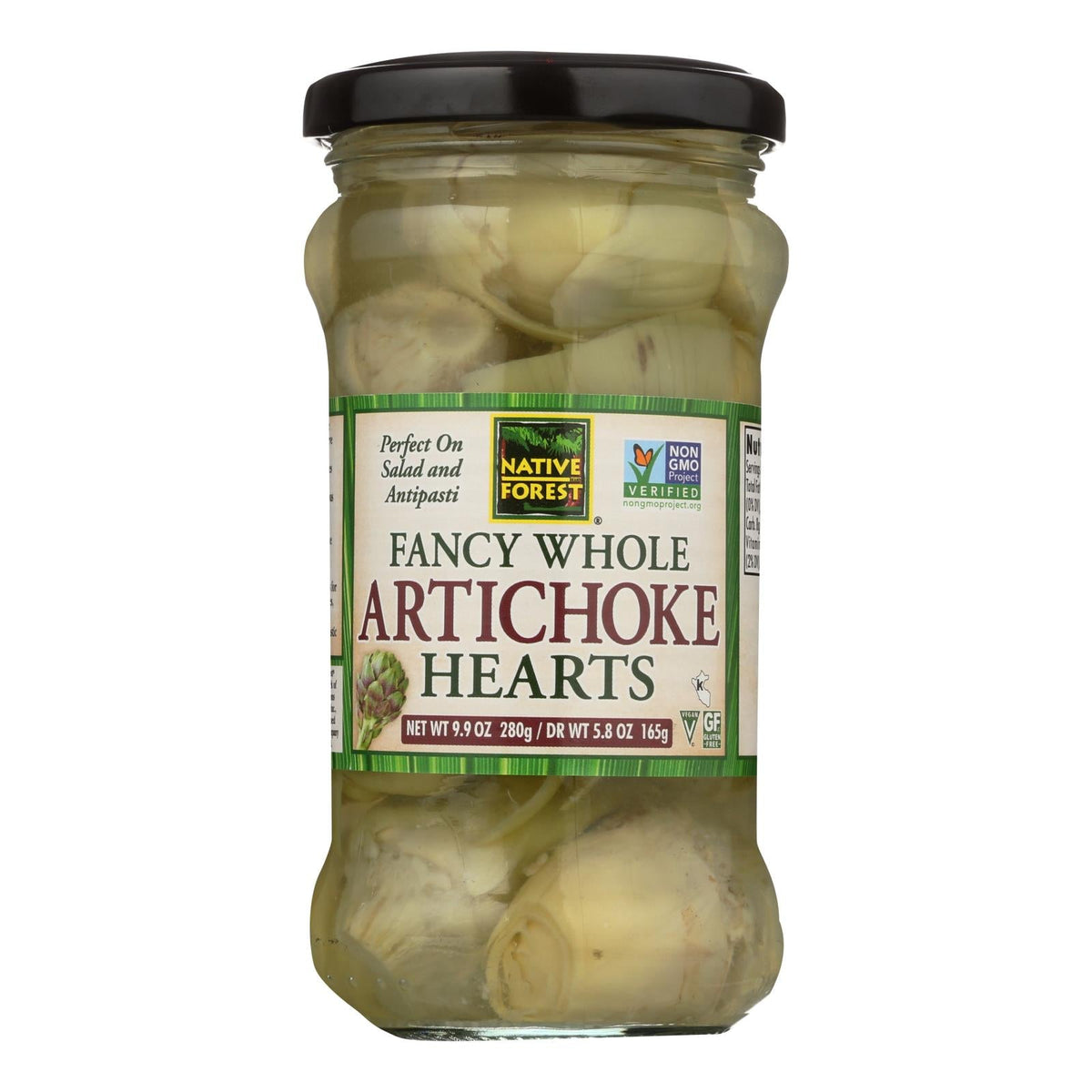 Native Forest Fancy Whole Artichoke Hearts, 9.9 oz (Case of 6)