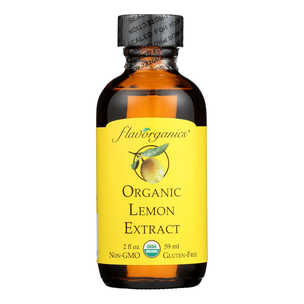 Flavorganics Organic Lemon Extract, 2 oz
