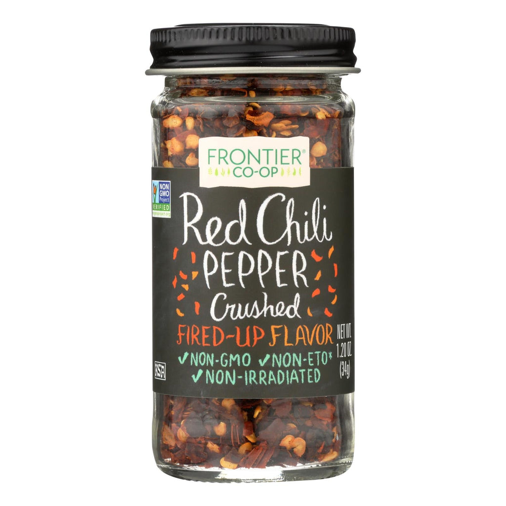 Frontier Co-op Crushed Red Chili Peppers, 1.2 oz