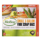Biobag Compost/Waste Bags (Pack of 12 - 25 Count) - 3 Gallon