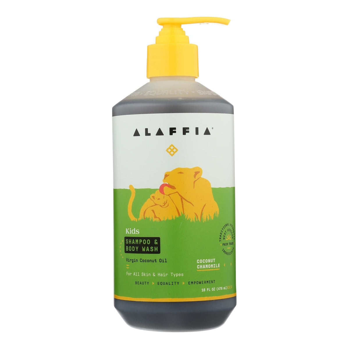 Alaffia Everyday Coconut Chamomile Shampoo & Body Wash, 16 fl oz