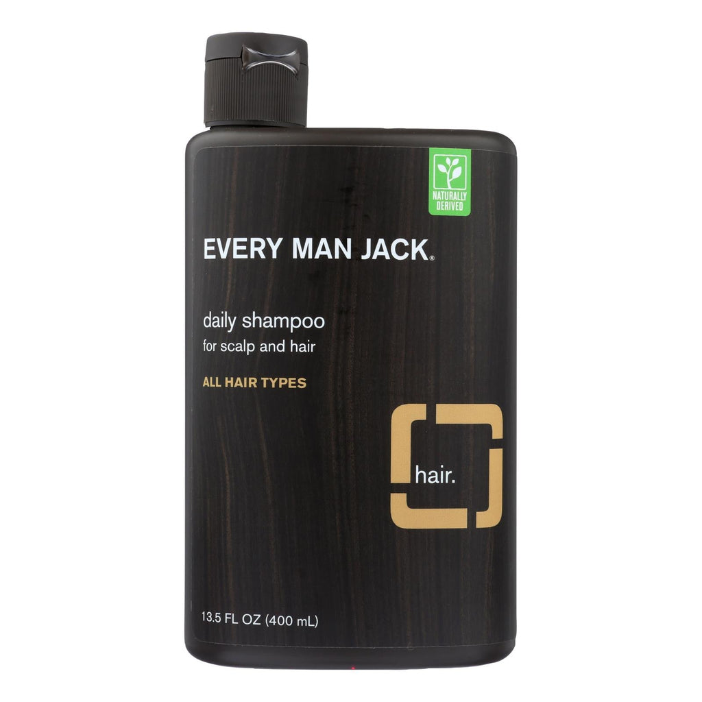 Every Man Jack Daily Shampoo, Sandalwood, 13.5 oz