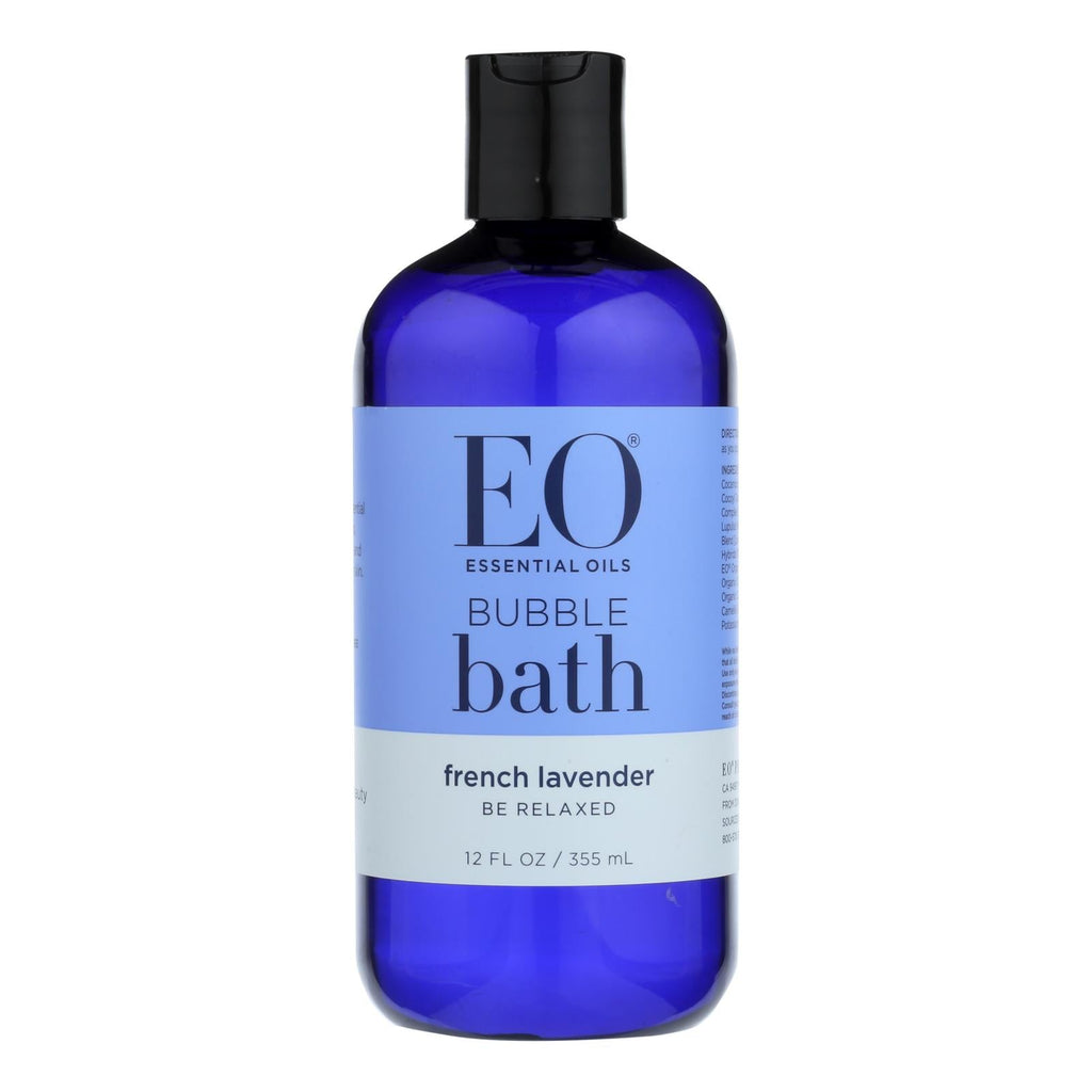 EO Serenity Bubble Bath, French Lavender with Aloe, 12 fl oz