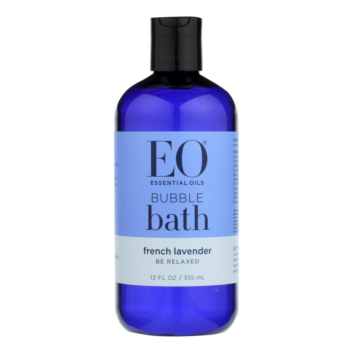 EO Serenity Bubble Bath, French Lavender with Aloe, 12 fl oz