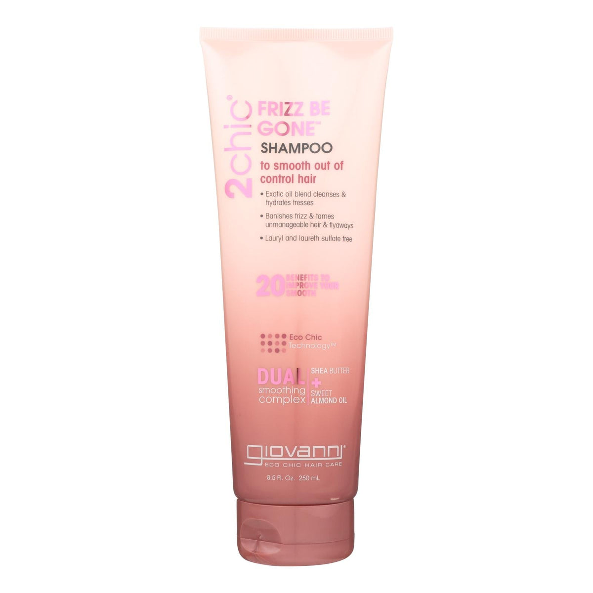 Giovanni 2chic Shampoo with Shea Butter & Almond, 8.5 fl oz