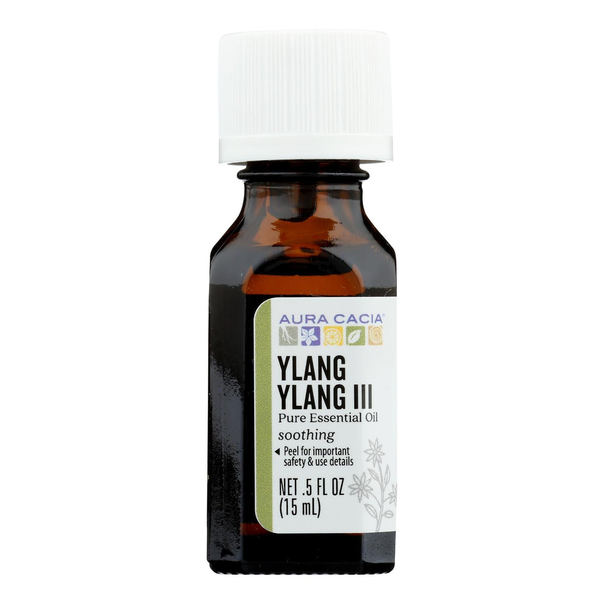 Aura Cacia Ylang Ylang Pure Essential Oil, 0.5 fl oz