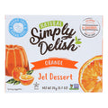 Simply Delish Natural Orange Jel Dessert, 1.6 oz (Case of 6)