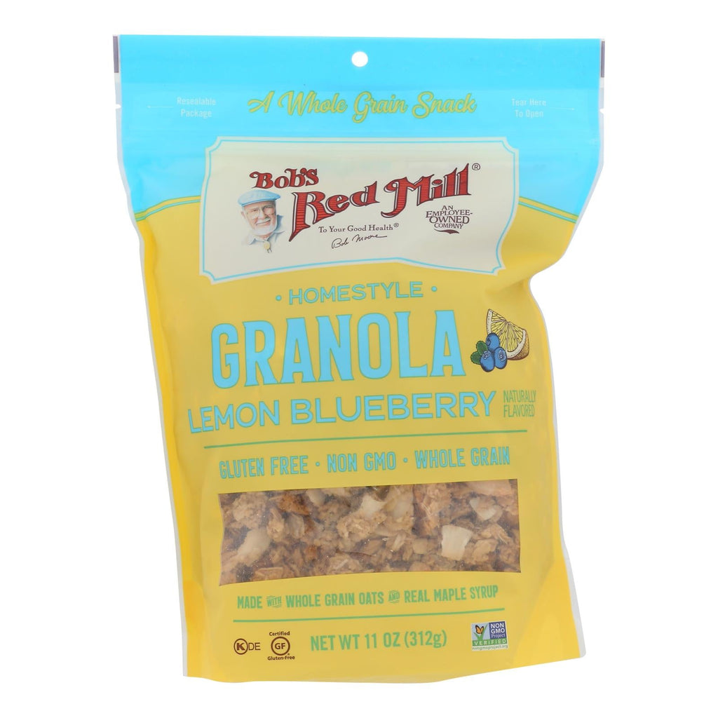 Bob's Red Mill Lemon Blueberry Granola, 11 oz (Case of 6)