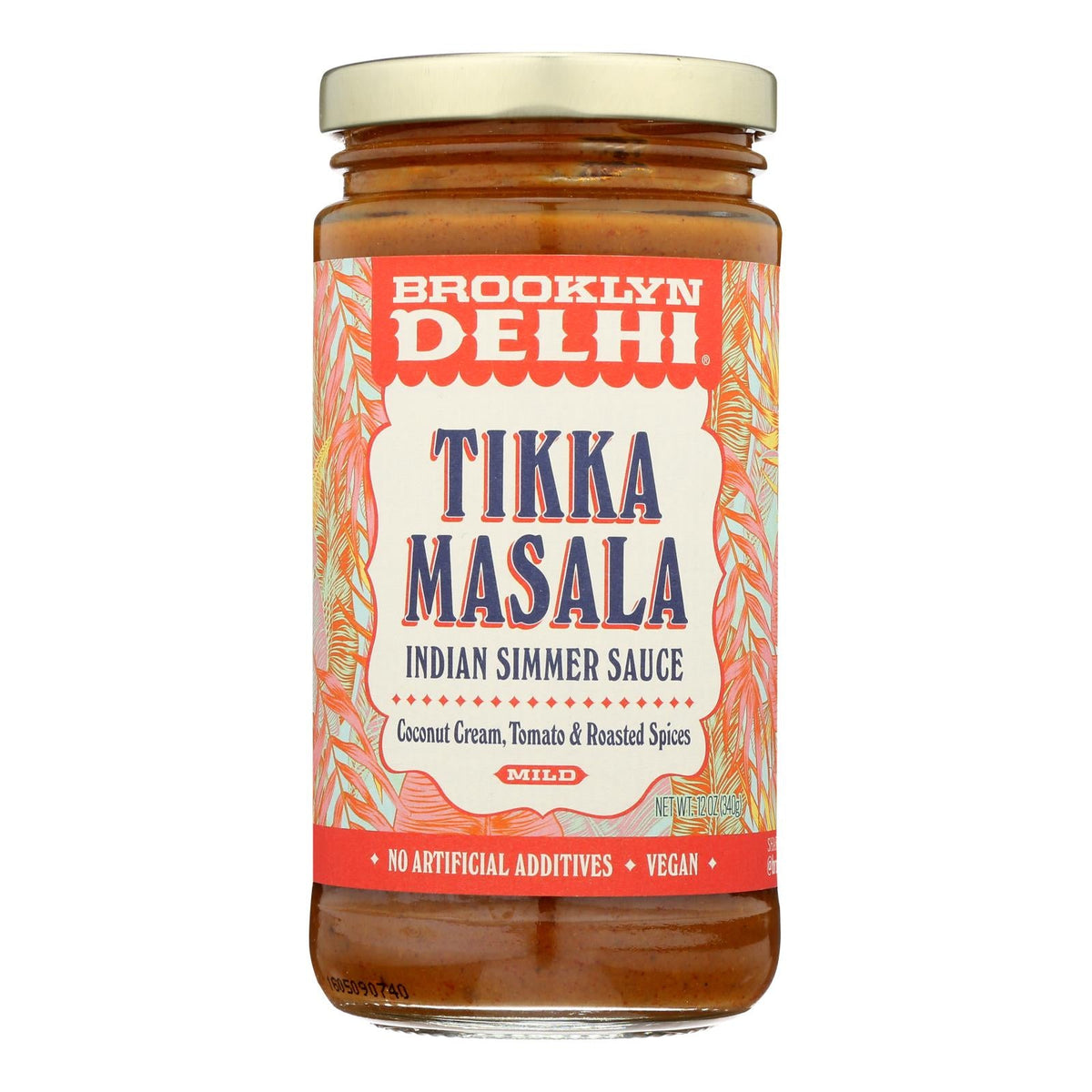 Brooklyn Delhi Tikka Masala Simmer Sauce, 12 oz (Case of 6)