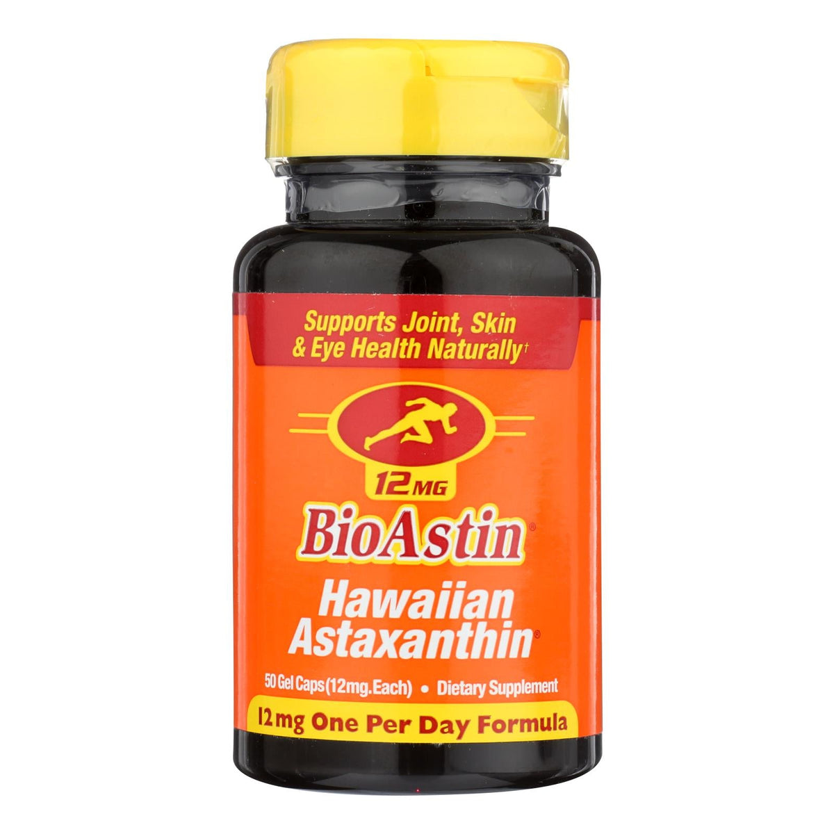 Nutrex Hawaii Bioastin Hawaiian Astaxanthin - 12mg (Pack of 50 Gel Caps)