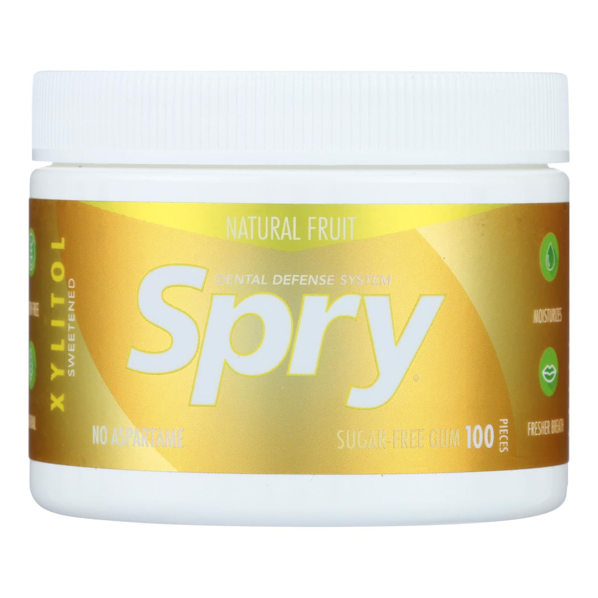 Spry Fresh Fruit Chewing Gum, 100 ct