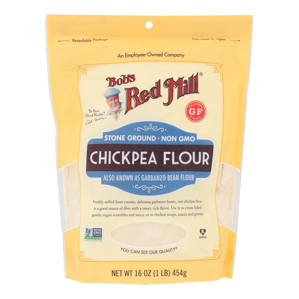 Bob's Red Mill Chickpea Flour, 16 oz (Case of 4)