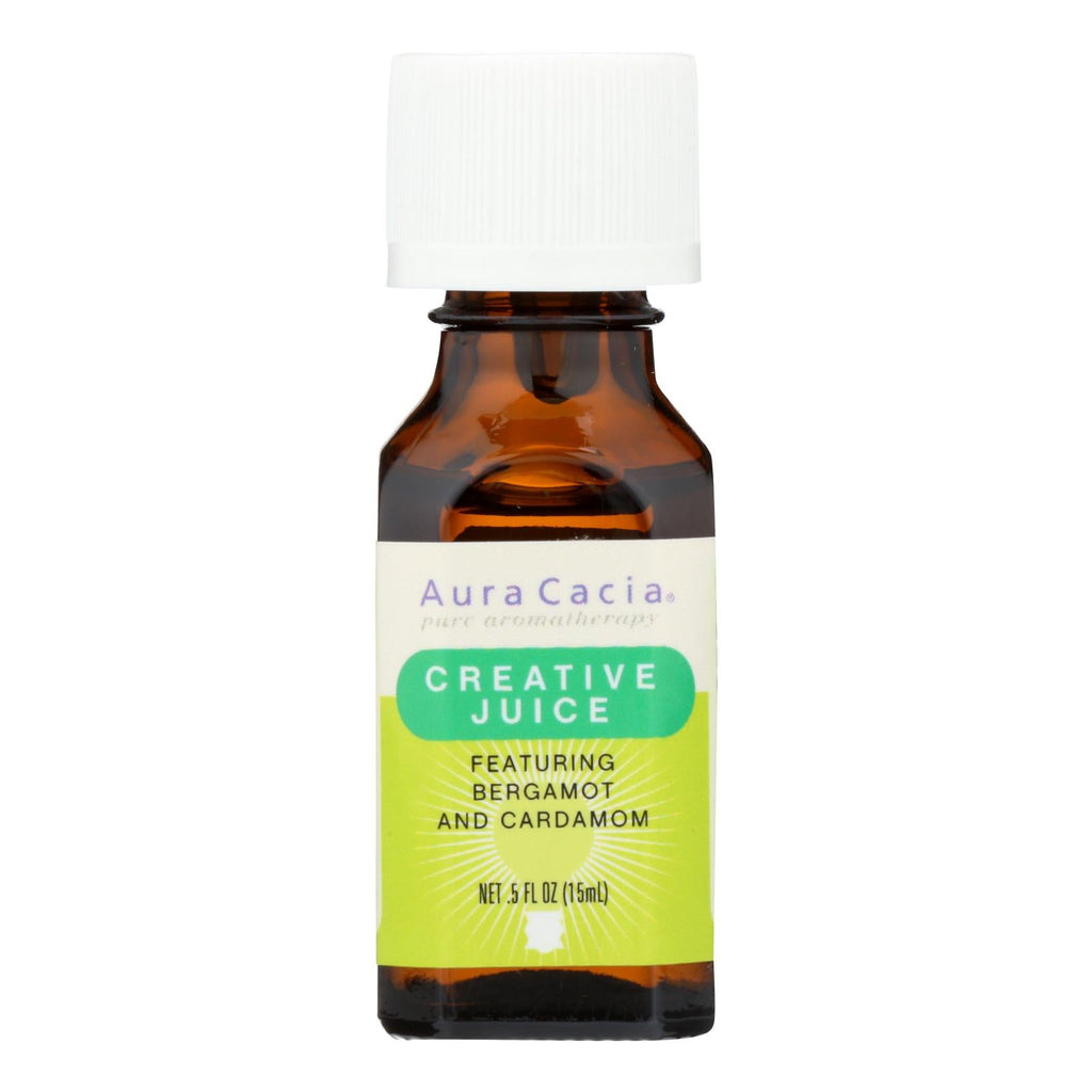Aura Cacia Essential Solutions Oil Creative Juice  - 0.5 Fl Oz