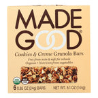 Made Good Granola Bars, Cookies & Cream, 0.85 oz (Case of 6)