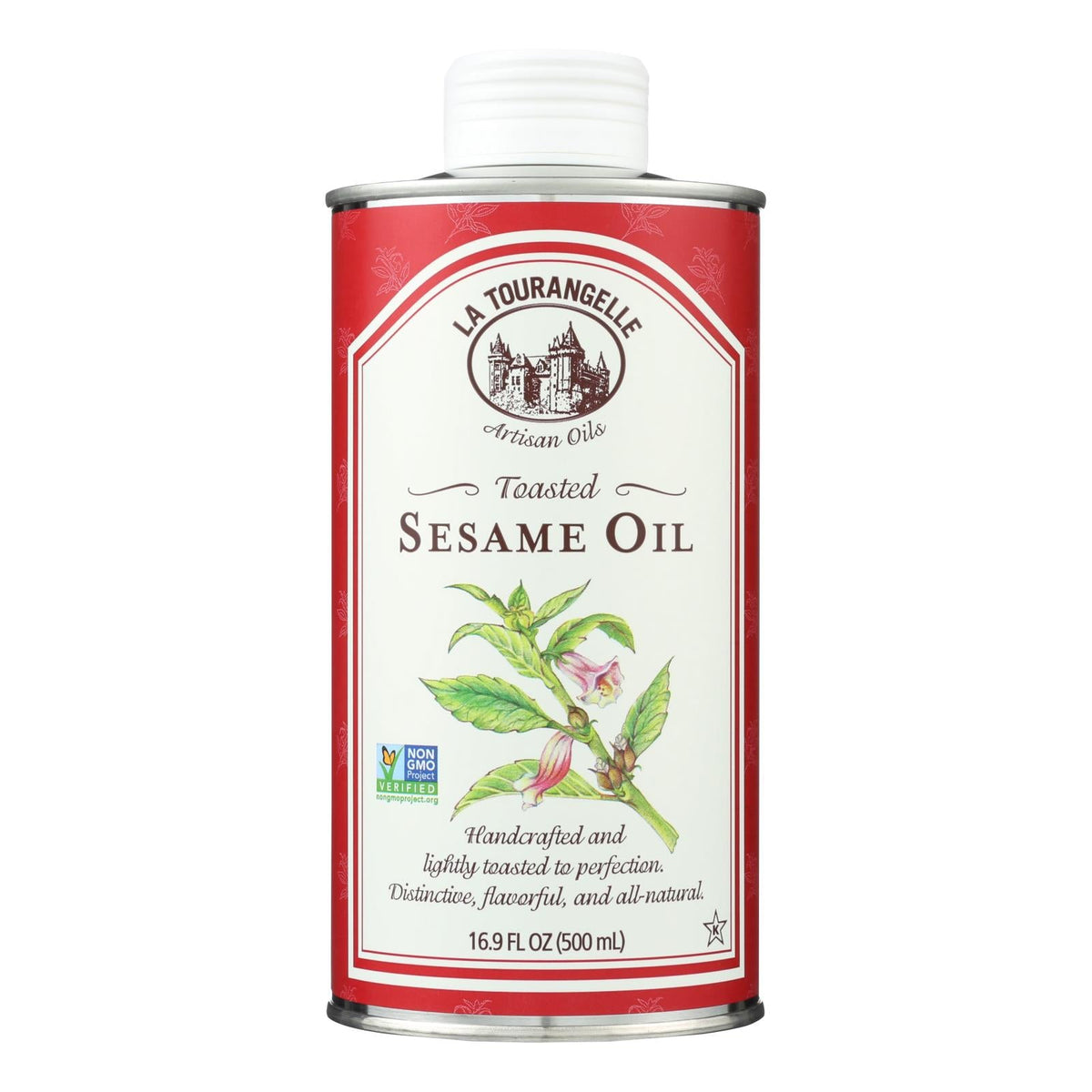 La Tourangelle Sesame Oil, 16.9 fl oz (Case of 6)