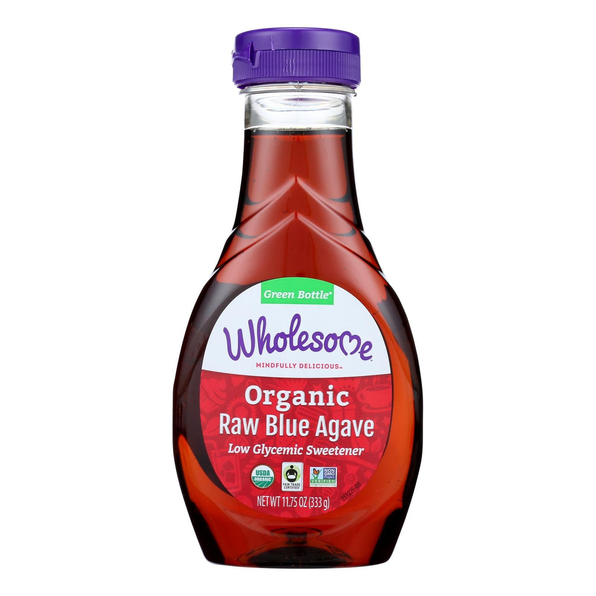 Wholesome Organic Raw Blue Agave Sweetener, 11.75 oz (Case of 6)