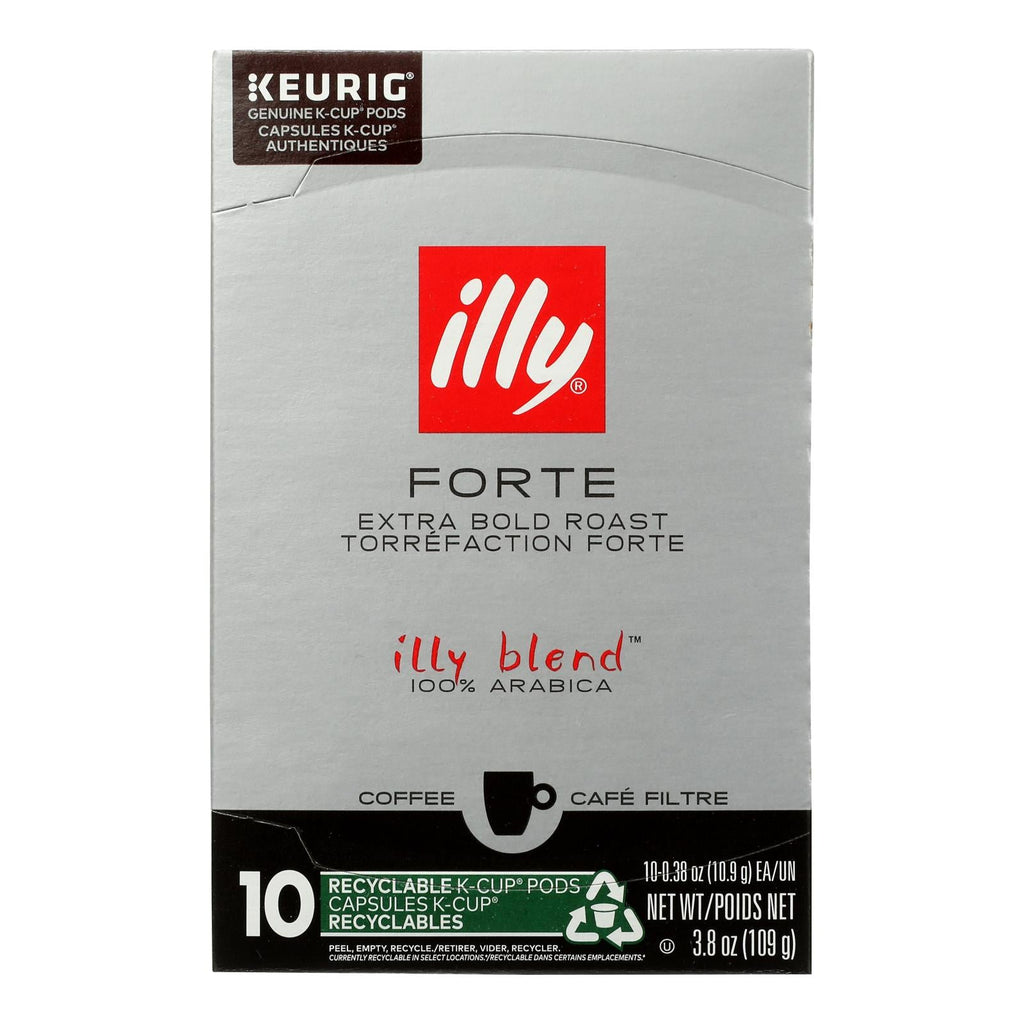 Illy Extra Dark Roast K-Cup Coffee, 10 ct (Case of 6)